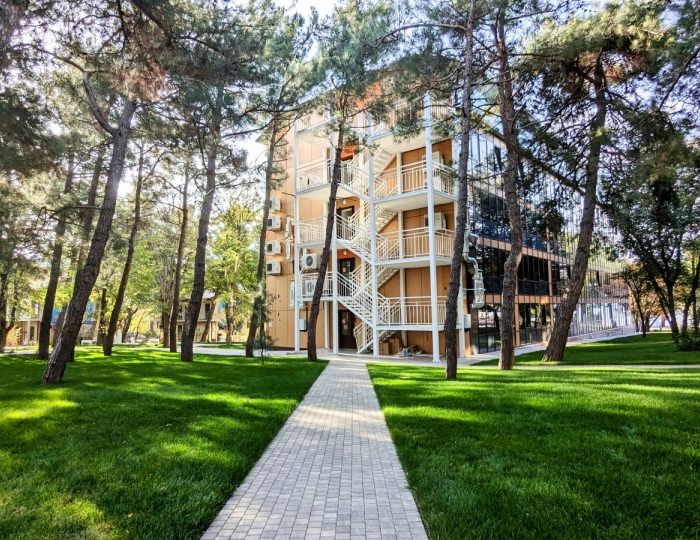 Внешний вид и территория - «Кабардинка» черноморская здравница (бывш. пансионат «Кабардинка»)