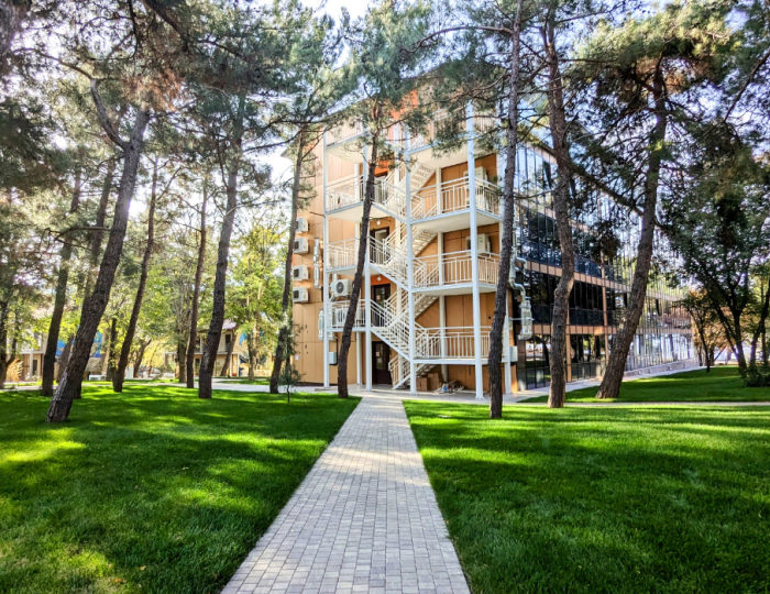 Внешний вид и территория - «Кабардинка» черноморская здравница (бывш. пансионат «Кабардинка»)