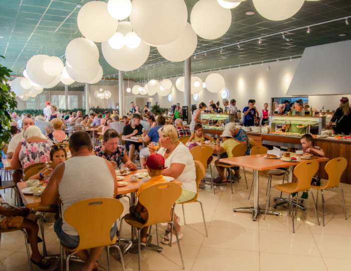 Ресторан со шведским столом - «Кабардинка» черноморская здравница (бывш. пансионат «Кабардинка»)